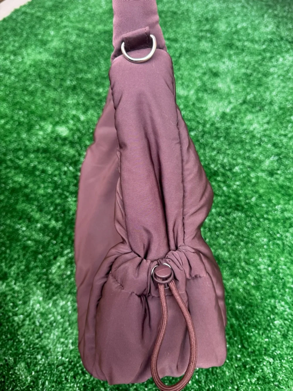BearPaw Burgundy Padded Shoulder Bag - Picture 3 of 3